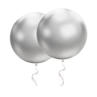 Chroom Zilver 36inch Ballon